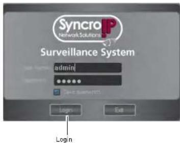 FLIR SyncroIP DNE12TL22 - To start the software: - 1