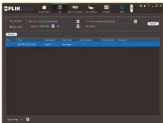 FLIR DNR516P2 - To view client logs: - 1