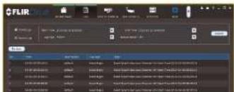 FLIR DNR516P2 - To view client logs: - 2