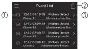FLIR M42043 - Event List Overview - 1