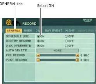 FLIR DH2589TBB - To configure the NIGHT tab: - 1