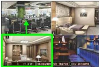 FLIR DH2589TBB - To reposition the display channels using a touch screen monitor: - 1