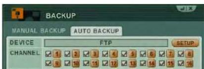 FLIR DH2589TBB - To configure a schedule for FTP backup: - 1