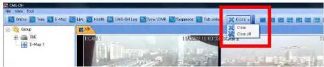 FLIR DH2589TBB - To close open tabs: - 1
