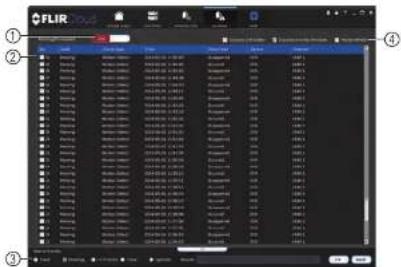 FLIR DNR416P8 - To download video files: - 5