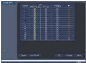 FLIR M441612 - To configure cable type options: - 1