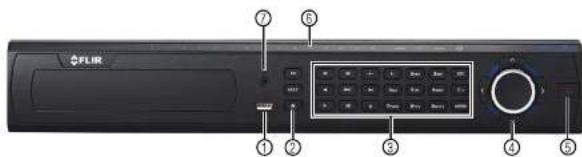 FLIR M441612 - Series Front Panel (M4400 Series) - 1