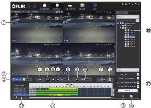 FLIR M42088 - Playback Controls - 1