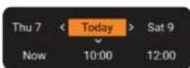 SHARP 42EE7K - [RED] – Goes to the Schedule List - 1