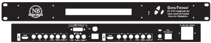 Data-Tronix DT-IPTV-QAM-ASI-2H - Product Description - 1