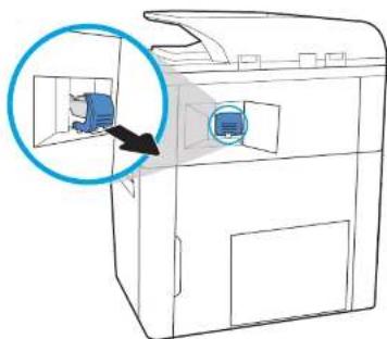 HP PageWide Enterprise 785f - Replace the staple cartridge (785zs model only) - 2