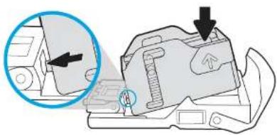 HP PageWide Enterprise 785f - Clear staple jams (785zs model only) - 3