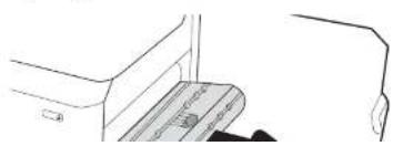 HP PageWide Enterprise 785f - Clear paper jams in the duplexer - 3
