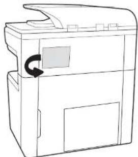 HP PageWide Enterprise 785f - Replace the staple cartridge (785zs model only) - 1
