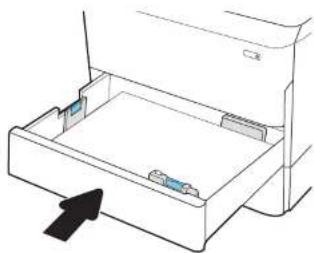HP PageWide Enterprise 785f - Clear paper jams in Tray 2 - 5