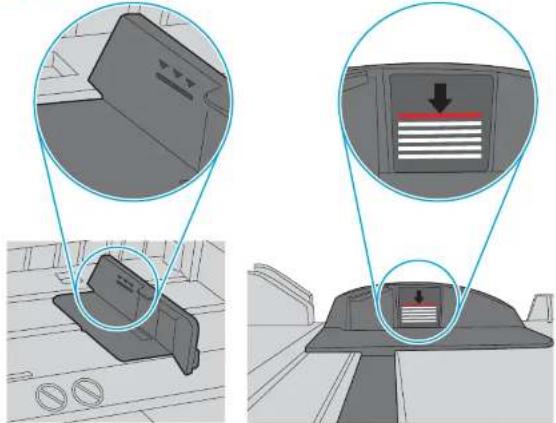 HP PageWide Enterprise 785f - The printer does not pick up paper - 7