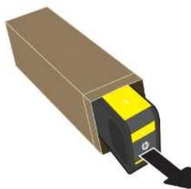 HP PageWide Enterprise 785f - Remove and replace the cartridges - 3