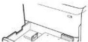 HP PageWide Enterprise 785f - Tray 2 and the 550-sheet trays paper orientation - 9