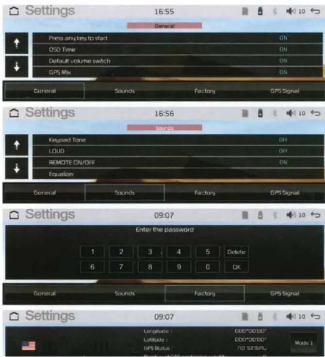 NavAtlas NA82M - General Settings - 1