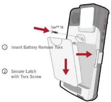 Code Reader 4405 - - Battery Installation and Removal - 1