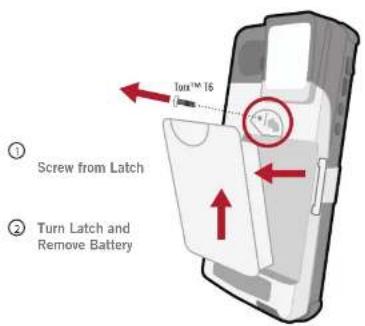 Code Reader 4405 - - Battery Installation and Removal - 2