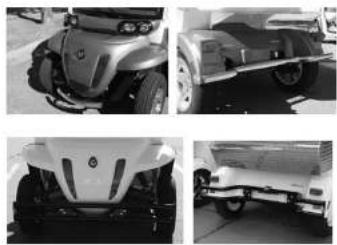 GEM eM1400 LSV (2012) - Rugged Bumpers (Option) - 1