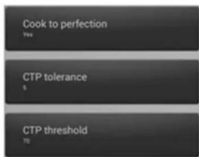 Blodgett Hoodini BLCT-101E-H - To set up Cook To Perfection (CTP) - 1