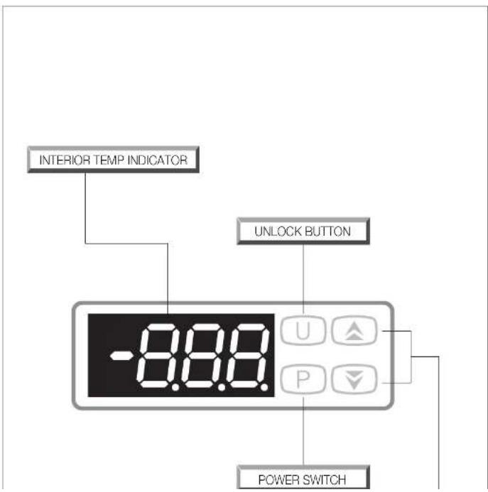 Turbo air TJMR-55SDW-N - DISPLAY PANEL - 1