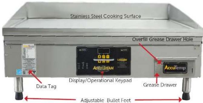 AccuTemp AccuSteam EGF2401A2450-T1 - VISUAL IDENTIFICATION - 1