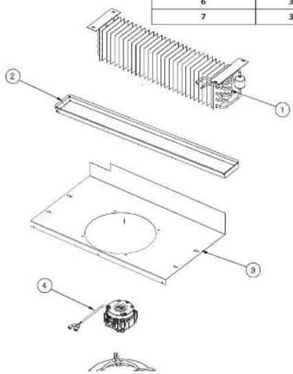 Beverage-Air TMR2HC-1S - EVAPORATOR UNIT - 1