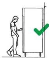 Beverage-Air TMR2HC-1S - Refrigerator Anti-tip device - 1