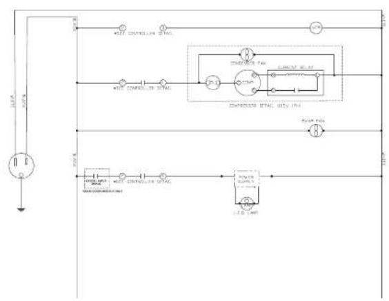 Beverage-Air MMR12HC-1-BS-18 - FOR THE SERVICE TECH · WIRING DIAGRAM · DANFOSS - 1