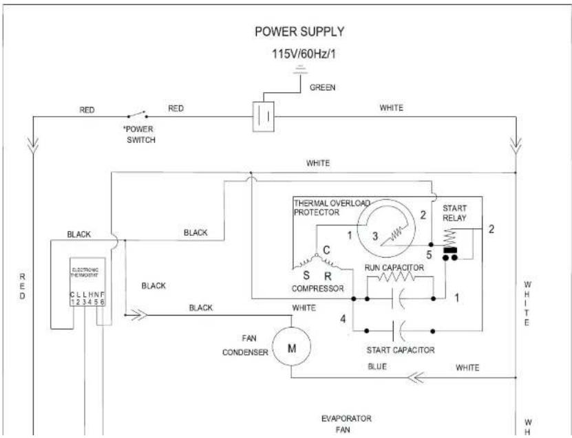 Beverage-Air MT34-1W - FOR THE SERVICE TECH - WIRING DIAGRAM FOR MT53 SLIDING DOOR - 1
