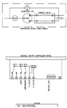 Beverage-Air DPD60HC-3-CL - FOR THE SERVICE TECH - WIRING DIAGRAM - ELIWELL CONTROLLER - 2