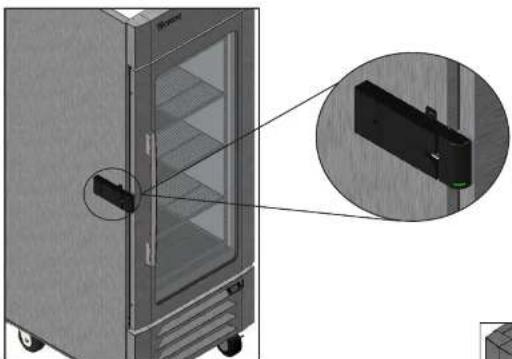 Beverage-Air MMR38HC-1-BS - UNITS WITH ELECTRONIC SMART LOCK FEATURE - 1