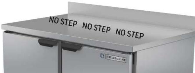 Beverage-Air WTFD60AHC-2-23 - WARNING - 1