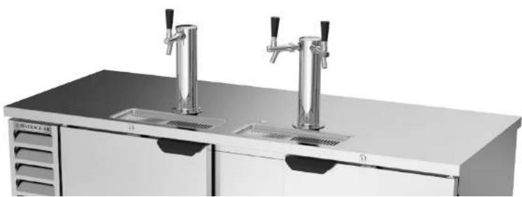 Beverage-Air DD50HC-1-C-B-ALT-WINE - INSTALLATION AND OPERATING INSTRUCTIONS for all Hydrocarbon DD Direct Draw Dispenser Models - 1