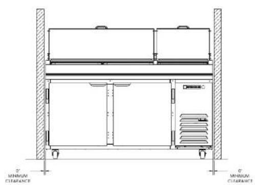 Beverage-Air DP119HC-CL - CLEARANCE AND PLACEMENT - 1