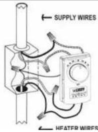 ← SUPPLY WIRES ← HEATER WIRFS