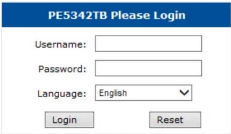 ATEN PE5342TG - Logging In - 1