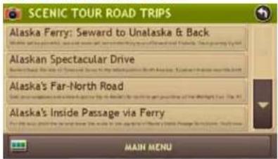 SCENIC TOUR ROAD TRIPS Alaska Ferry: Seward to Unalaska & Back Alaskan Spectacular Drive Alaska's Far-North Road Alaska's Inside Passage via Ferry MAIN MENU