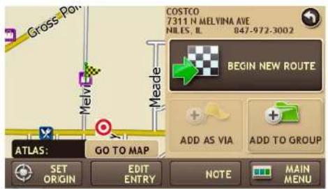 Gross Point Melv Meade COSTCO 7311 N MELVINA AVE NILS, IL 847-972-3002 BEGIN NEW ROUTE ATLAS: GO TO MAP ADD AS VIA ADD TO GROUP SET ORIGIN EDIT ENTRY NOTE MAIN MENU
