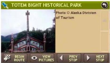 TOTEM BIGHT HISTORICAL PARK Photo © Alaska Division of Tourism BEGIN ROUTE VIEW PICTURES PREV STOP NEXT STOP