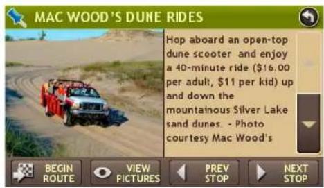 MAC WOOD'S DUNE RIDES Hop aboard an open-top dune scooter and enjoy a 40-minute ride ($16.00 per adult, $11 per kid) up and down the mountainous Silver Lake sand dunes. - Photo courtesy Mac Wood's BEGIN ROUTE VIEW PICTURES PREV STOP NEXT STOP
