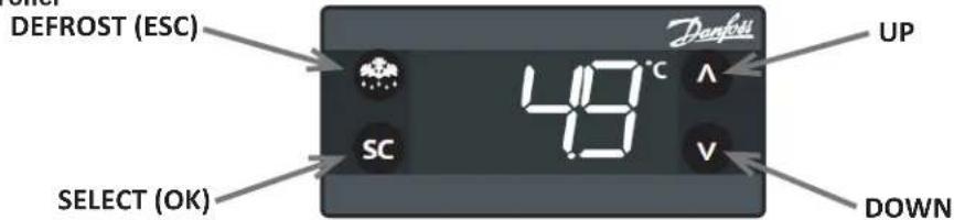 Beverage-Air UCFD36AHC-25 - REFRIGERATOR SECTION - 1