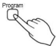 LG TBNC428GSA0 - Press the Program button. - 1