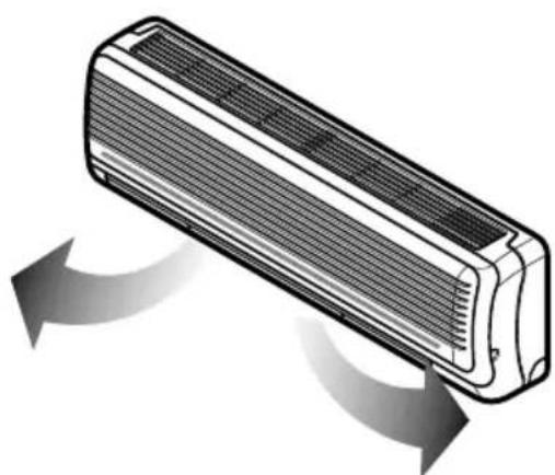 LG TSNC186KBA3 - Horizontal Airflow Direction Control - 1