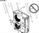 LG TPNH508TLC1 - Do not allow water to run into electric parts. - 1