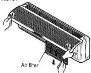 LG LSUK1861HL - Replacement of Purifying Filter(Option) - 2