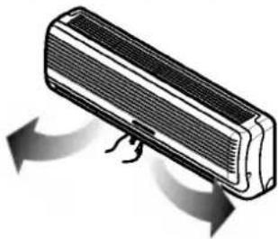 LG LSUK1861HL - To adjust left/right(Horizontal Airflow) direction - 1